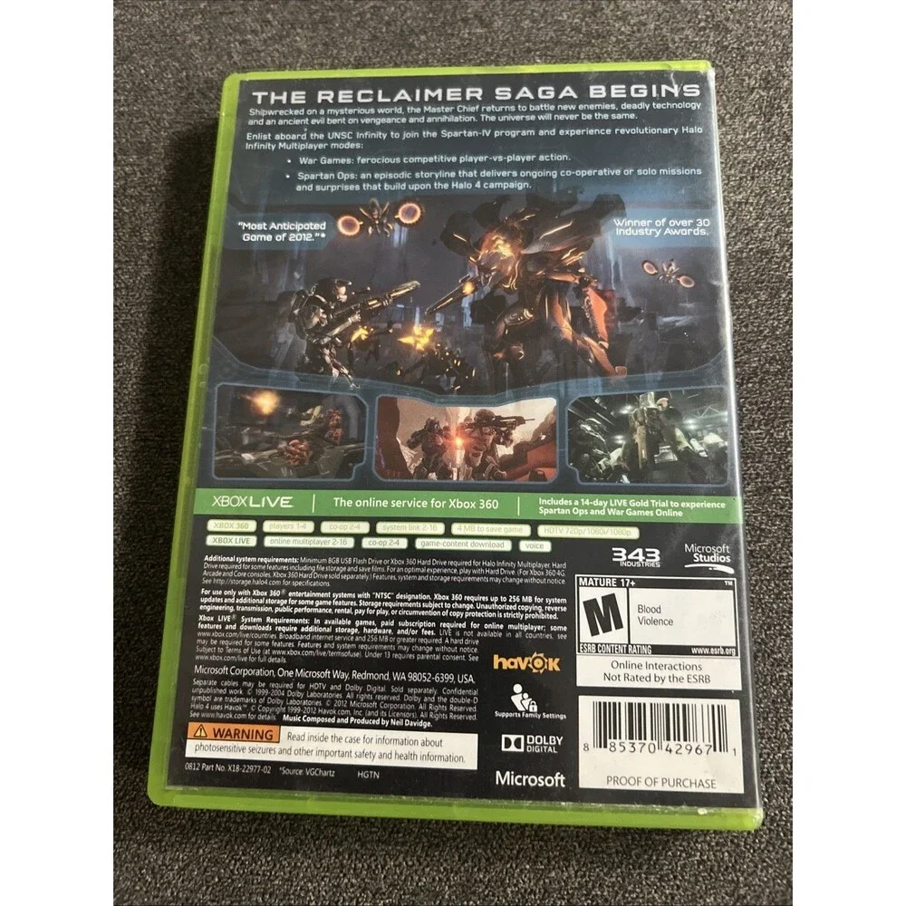 Halo 4 - Microsoft‎ Xbox 360